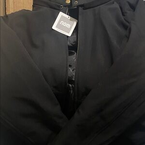 Women's MATERNITY NOM Black Hooded maternity 3-in-1 and coat